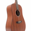 Martin D-X1E Mahogany Acoustic-Electric Guitar Angle