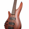 Ibanez SR Standard 5 string Electric Bass - Left Handed - Brown Mahogany Angle