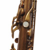 Close-up of rear body keywork and pearl key touch. card