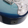 Ibanez AZ22S1F Electric Guitar - Transparent Turquoise Burst Output