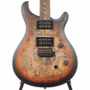 PRS SE 24-08 Exotic Poplar Burl - Charcoal Cherry Midnight Burst Top