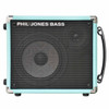 Phil Jones Bass 17 100W Cabinet - 1X7" + 3" Tweeter - Seafoam Green