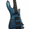 Spector 2022 USA NS-2 Bass Blue Fade Gloss w/Case USED Angle
