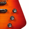Hamer 2000s Explorer - Cherry Sunburst w/Case USED Controls Hamer 2000s Explorer - Cherry Sunburst w/Case USED Controls