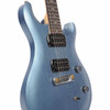 PRS SE CE24 Standard Stoptail Satin - Ice Blue Metallic Angle