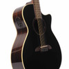 Alvarez AG70ce 12-String Guitar -  Black Angle