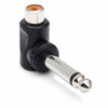 Hosa Right-angle Adapters, RCA to 1/4 in TS, 2 pc