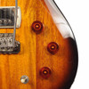 PRS SE DGT Standard Electric Guitar - McCarty Tobacco Sunburst Moons Controls