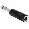 Hosa Adapter, 1/4 in TS to 1/4 in TRS