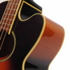 Epiphone El Capitan C4VS Acoustic Vintage Sunburst Bass Guitar with Case Used Side