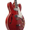 Epiphone Casino CG Cherry Hollowbody Electric Guitar with Case Used Angle