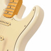 Fender 2022 JV Modified '60s Stratocaster Electric Guitar Olympic White with Flight Case Used Side