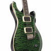 PRS SE Custom 24 Quilt Electric Guitar – Teal Black Angle