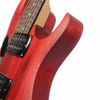 SE CE 24 Standard Satin Electric Guitar - Vintage Cherry Satin Side