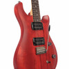 SE CE 24 Standard Satin Electric Guitar - Vintage Cherry Satin Angle