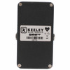 Bottom view of the Keeley Soft Reverb pedal showing the Keeley Electronics identification label and serial number. card