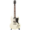 Front of Epiphone SG Limited Edition Custom Shop Electric Guitar White Used