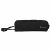 Black Gemeinhardt-branded padded flute carrying bag with shoulder strap. card