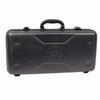 Yamaha molded hard case for the YAS-200ADII Advantage alto saxophone, closed exterior view. card