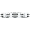 Meinl Percussion Headliner® Series Hand Held ABS Tambourine - White