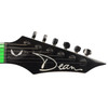Front of head on Dean Custom Zone Electric Guitar Nuclear Green with Whammy Bar & Gigbag Used