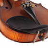 Close-up of Ernesco violin chinrest and tailpiece. card