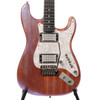 Closeup of JTHM Custom Made Electric Guitar with Olymbic Strotoblaster Preamp & Quad Humbuckers Used