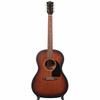 Full front view of the Gibson LG-2 All Mahogany Faded acoustic guitar with natural faded mahogany finish. card