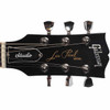 Front of head on Gibson Les Paul Studio Session (AA Top, Ebony Fingerboard, Cream Trim) - Bourbon Burst card