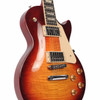 Bass side of Gibson Les Paul Studio Session (AA Top, Ebony Fingerboard, Cream Trim) - Bourbon Burst card