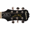 Front view of the Epiphone Les Paul Standard Pro headstock with logo, model designation, and tuning machines. card