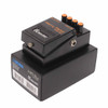 Used Boss HM-2W Waza Craft Heavy Metal distortion guitar effects pedal displayed on its original product box. card