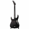 Full rear view of the Jackson X Series Soloist SLX DX electric guitar showing the neck-through construction, rear control cavity covers, and black back finish. card