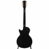 Full rear view of a 2009 Gibson Les Paul Studio electric guitar with black back finish. card