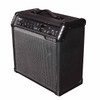 Angled front view of the Line 6 Spider V 60 MkII 60-watt guitar combo amplifier highlighting the cabinet, speaker grille, and control panel. card