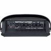 Top control panel of the Roland CUBE Street Mini amplifier showing amp models, EQ, effects, and microphone controls. card
