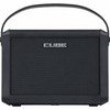 Front view of the Roland CUBE Street Mini portable battery-powered multi-instrument combo amplifier with carry handle. card