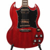 Epiphone SG Standard Electric Guitar - Cherry Red card
