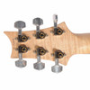 Rear view of the PRS headstock showing the tuning machines and maple neck on a 2014 Custom 24 Floyd. card