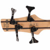 Rear view of the Ibanez Soundgear SR300E headstock showing tuning machines and serial number. card
