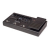 Right front angled view of the Blackstar ID:X Floor Two guitar multi-effects processor with expression pedal, display, and control knobs. card