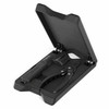 D'Addario Tour-Grade String Changing Kit in an open protective case with a string winder, bridge pin puller, and string cutter. card