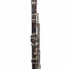 Side view of Gemeinhardt 2SP flute body showing silver-plated keywork and offset G key configuration. card