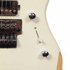 SBS Steve Brown Sound VS200 Relic Floyd Rose Electric Guitar with Case - White card
