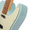 Fender 2021 Deluxe Nashville Telecaster Electric Guitar - Daphne Blue - Used card