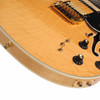 Carvin 1980s SH225S Semi-Hollow Electric Guitar with Gig Bag - Natural - Used card