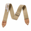 Gibson ASTSTN-TAN Hemp Guitar Strap - Tan card