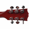 Rear headstock close-up showing the chrome Grover tuning machines and Gibson serial number. card