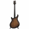 Full rear view showing the Black Limba body, dark burst edges, black neck, and rear headstock. card