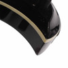 Close-up of finish chipping and wear along another pointed body edge. card